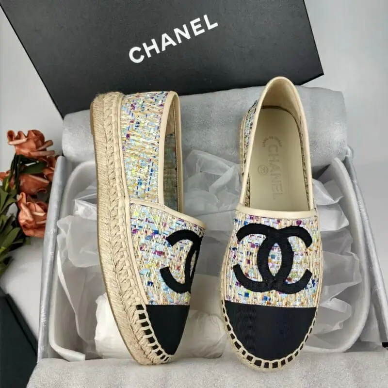 chanel flat chaussures pour femme s_1232320